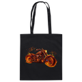 Baumwolltasche  -  Purple Flame Rider aus der Luminous Series -