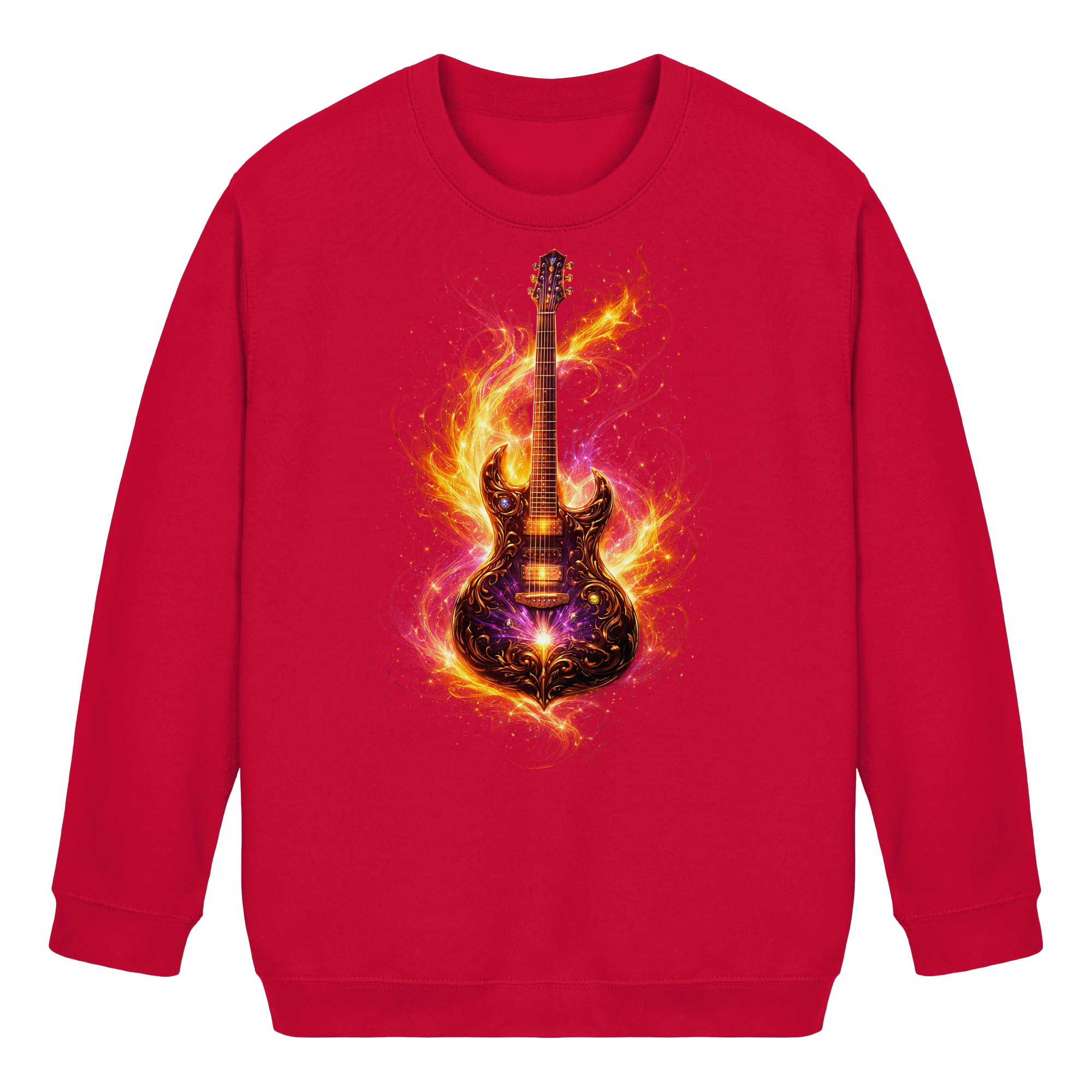 Premium Wear - Red Electric Guitar – Luminous Series |