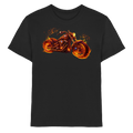 Kids Premium Shirt  -  Purple Flame Rider aus der Luminous Series