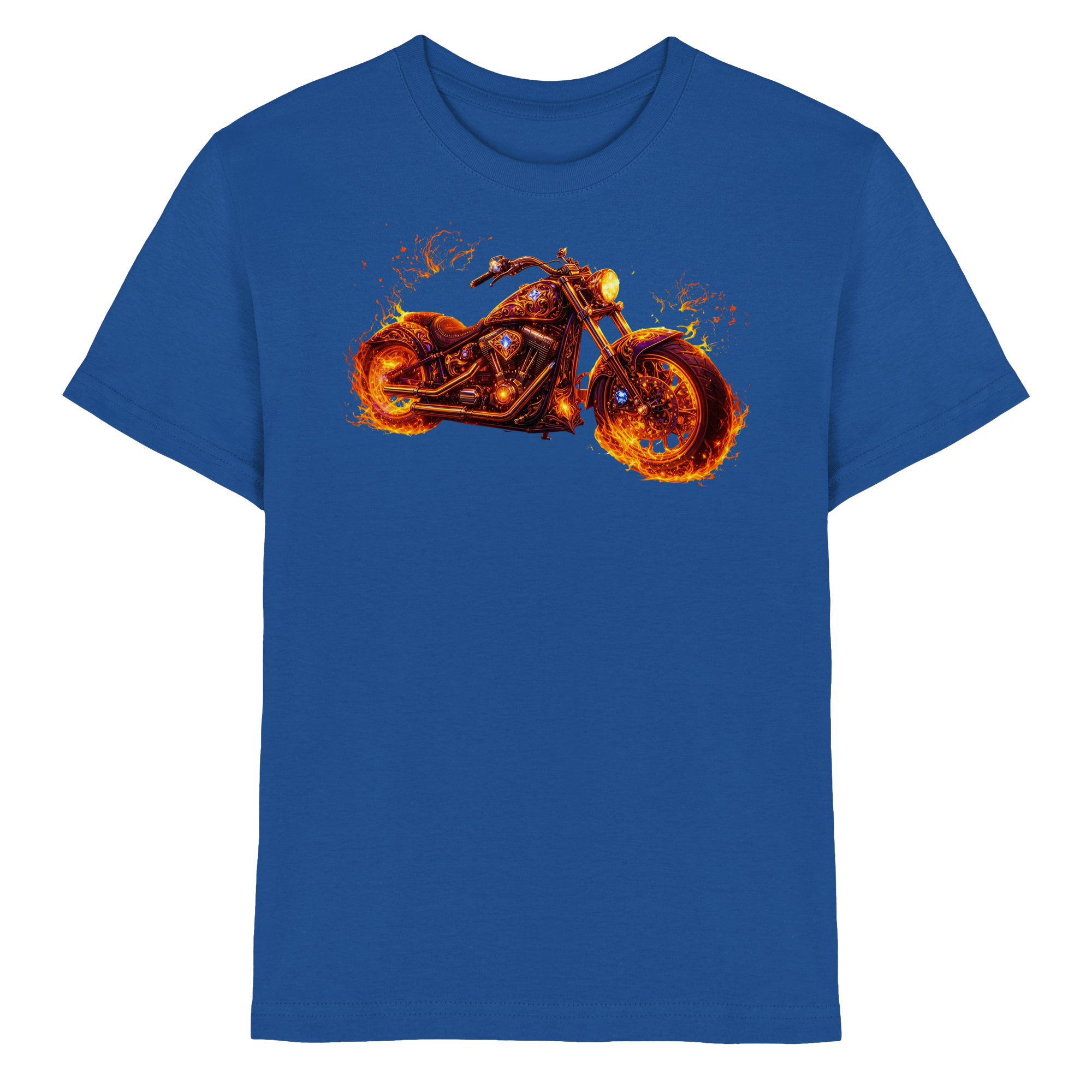 Kids Premium Shirt  -  Purple Flame Rider aus der Luminous Series