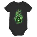 Kollektion: Green Electric Guitar – Luminous Series - Organic Baby Bodysuit