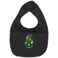 Kollektion: Green Electric Guitar – Luminous Series - Organic Baby-Lätzchen