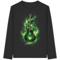 Kollektion: Green Electric Guitar – Luminous Series - Organic Longsleeve T-Shirt