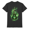 Kollektion: Green Electric Guitar – Luminous Series - Premium Unisex Shirt