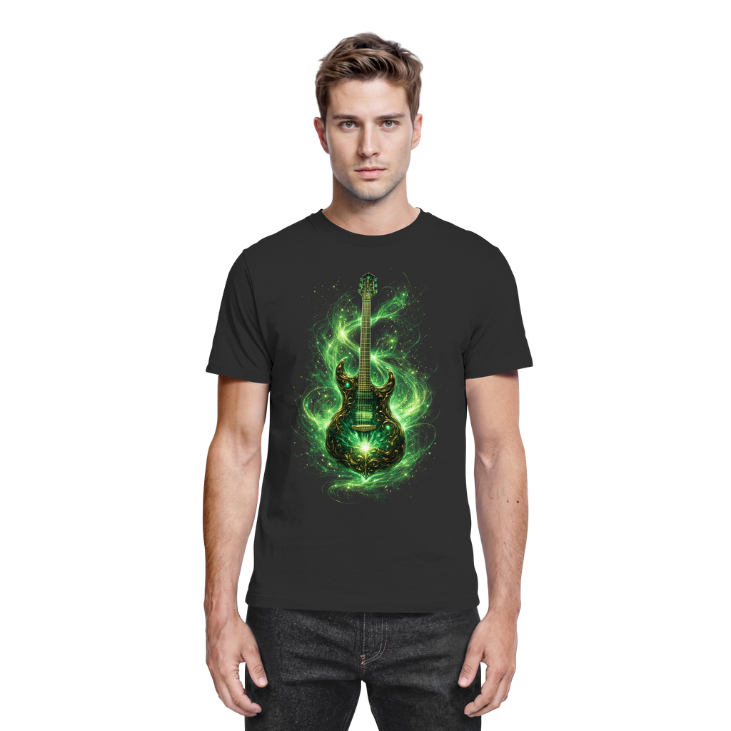 Kollektion: Green Electric Guitar – Luminous Series - Premium Unisex Shirt