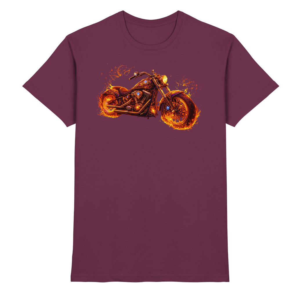 Purple Flame Rider aus der Luminous Series - Premium Shirt