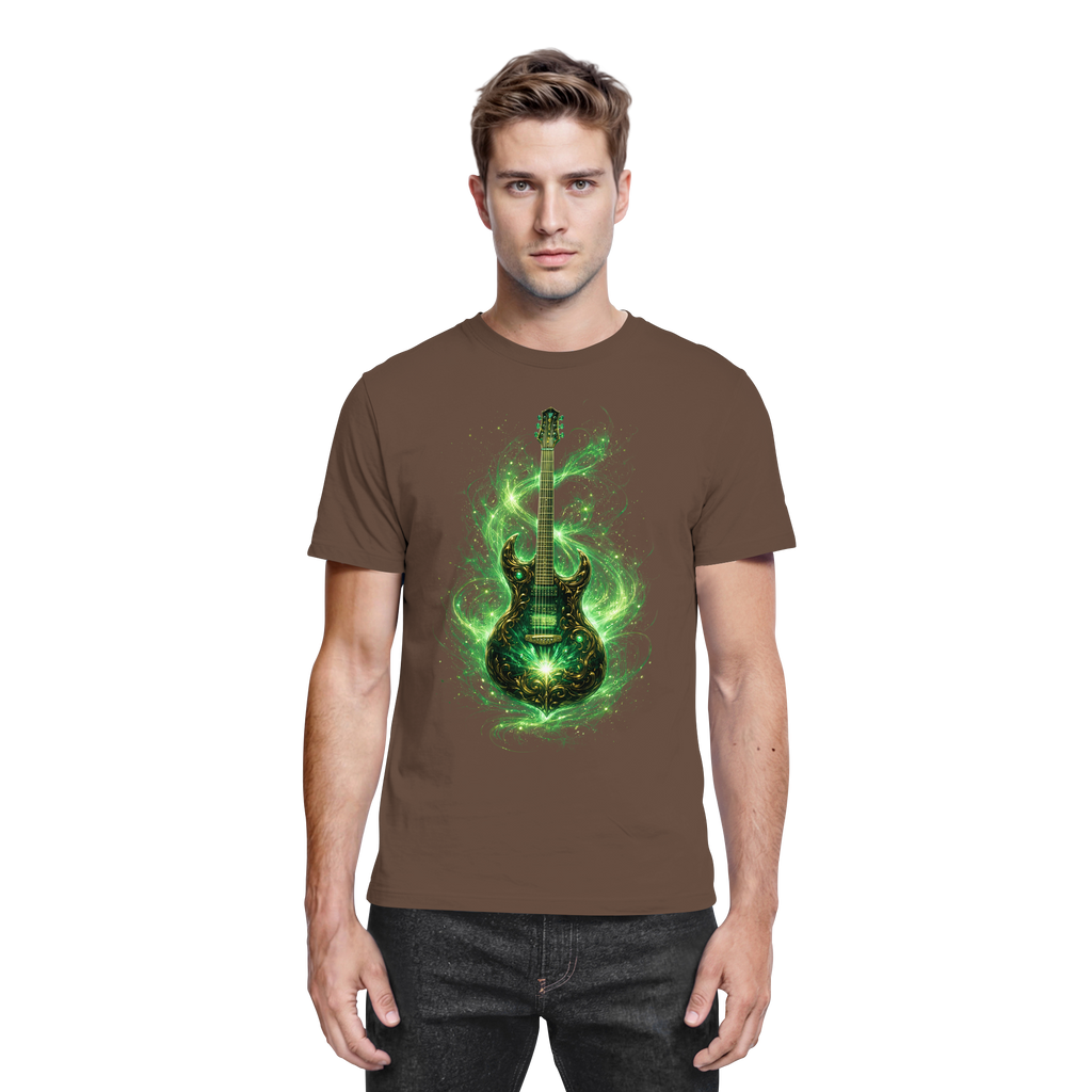Kollektion: Green Electric Guitar – Luminous Series - Premium Unisex Shirt