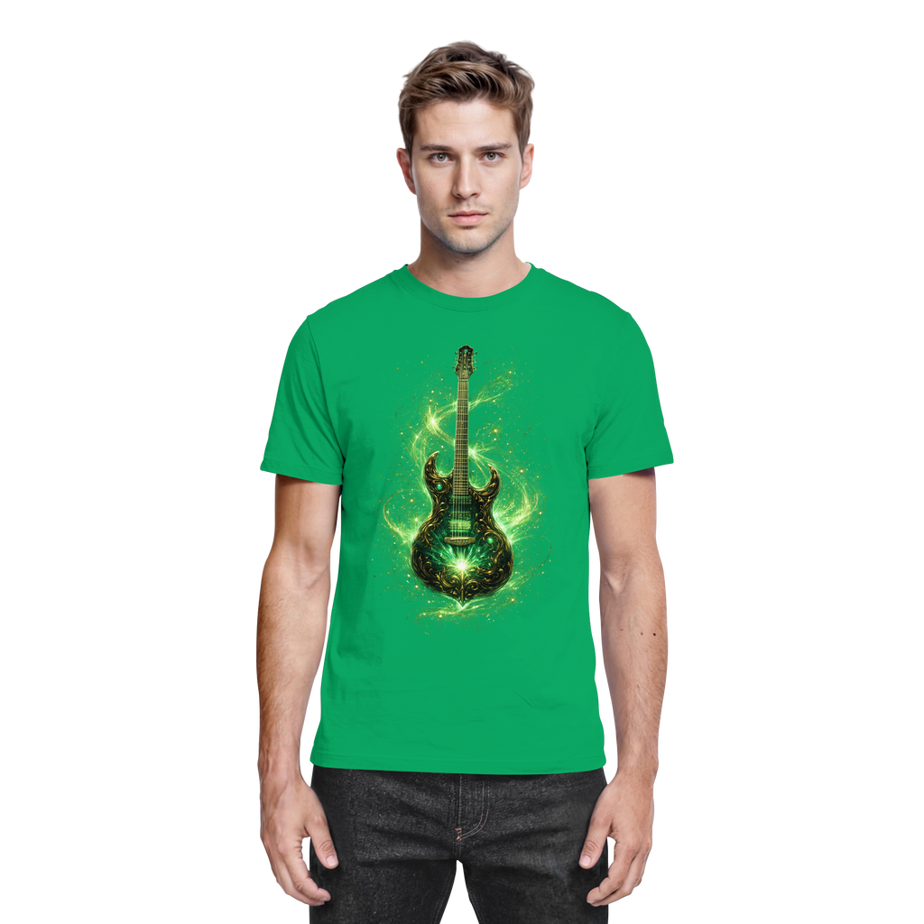 Kollektion: Green Electric Guitar – Luminous Series - Premium Unisex Shirt
