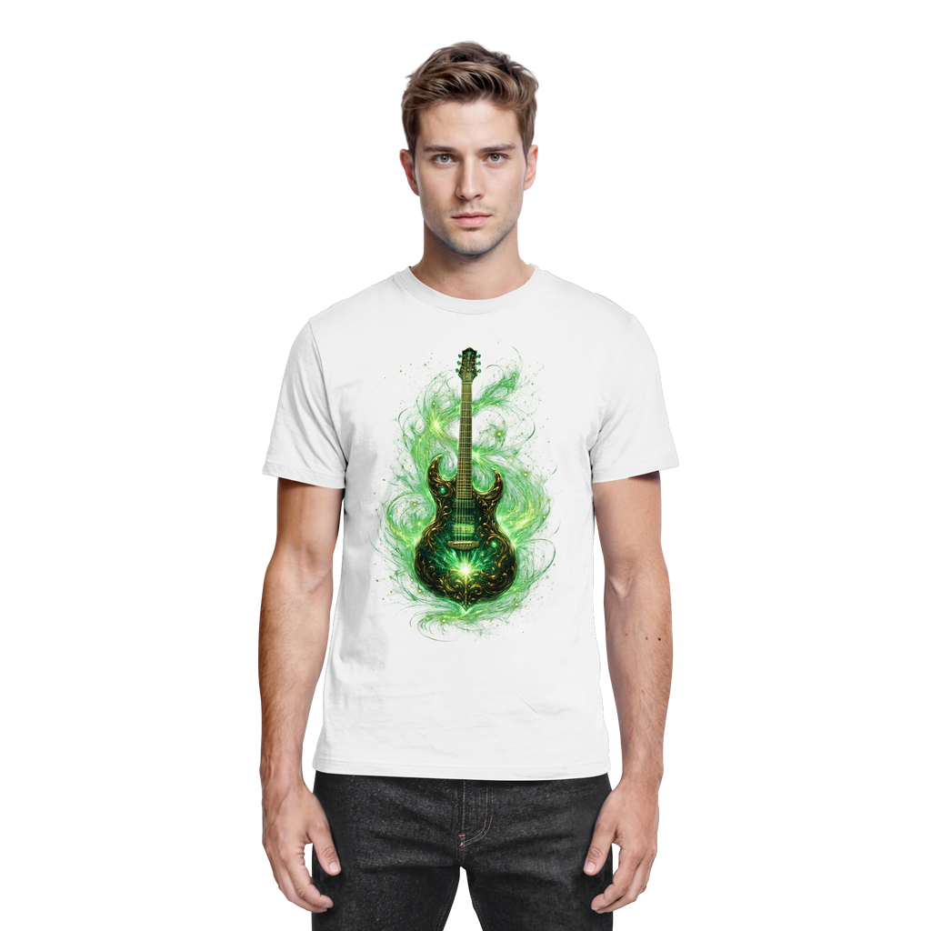 Kollektion: Green Electric Guitar – Luminous Series - Premium Unisex Shirt