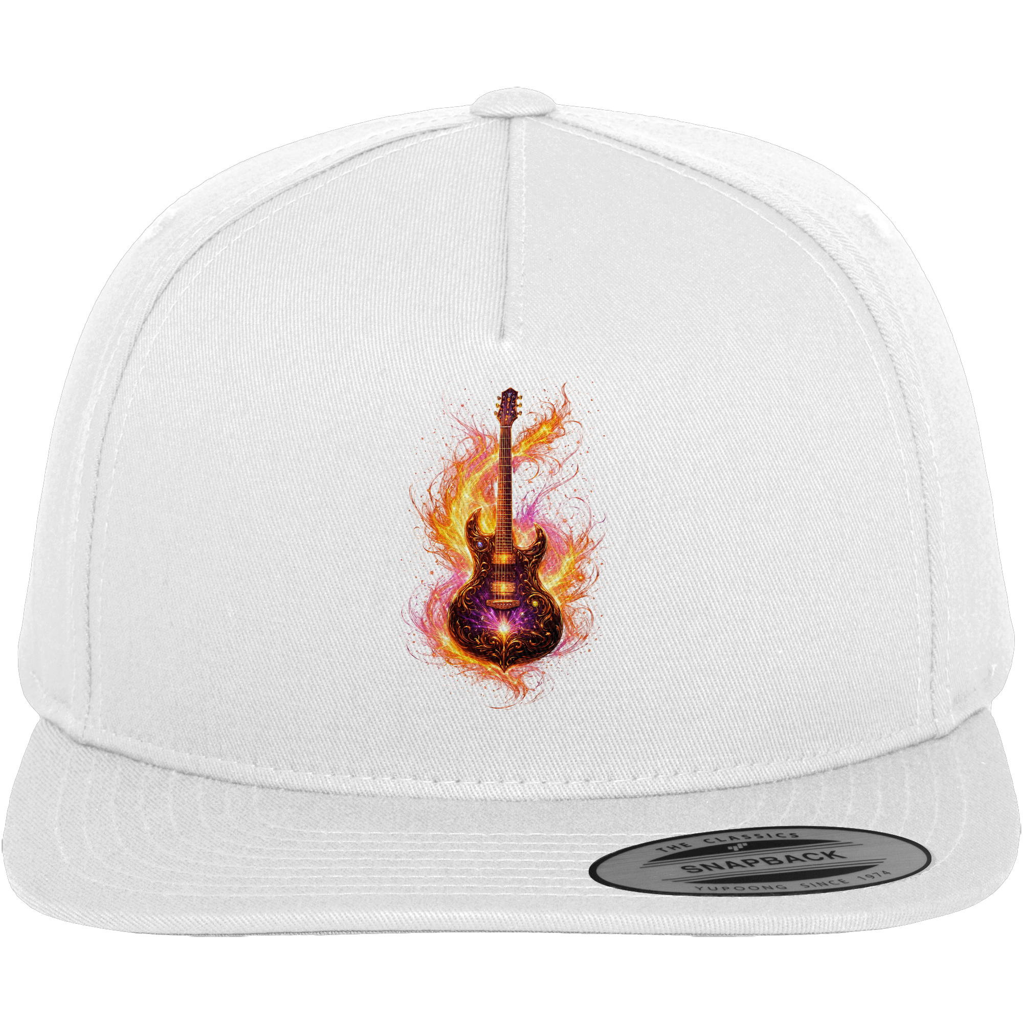Premium Wear - Premium Snapback - Red Electric Guitar – Luminous Series |