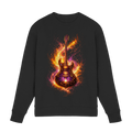 Premium Wear - Premium Sweatshirt  -  Red Electric Guitar – Luminous Series |